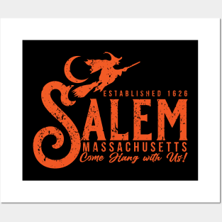 Salem Mass T-Shirt Posters and Art